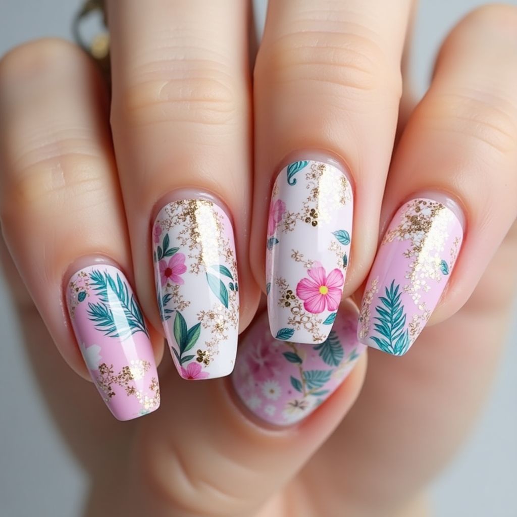 Nail Stickers Round Nail Design