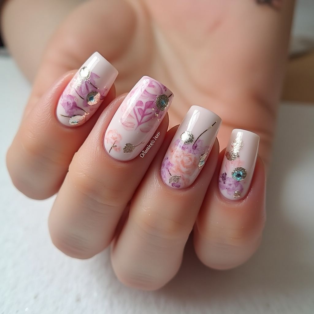 Nail Polish Square Nail Design