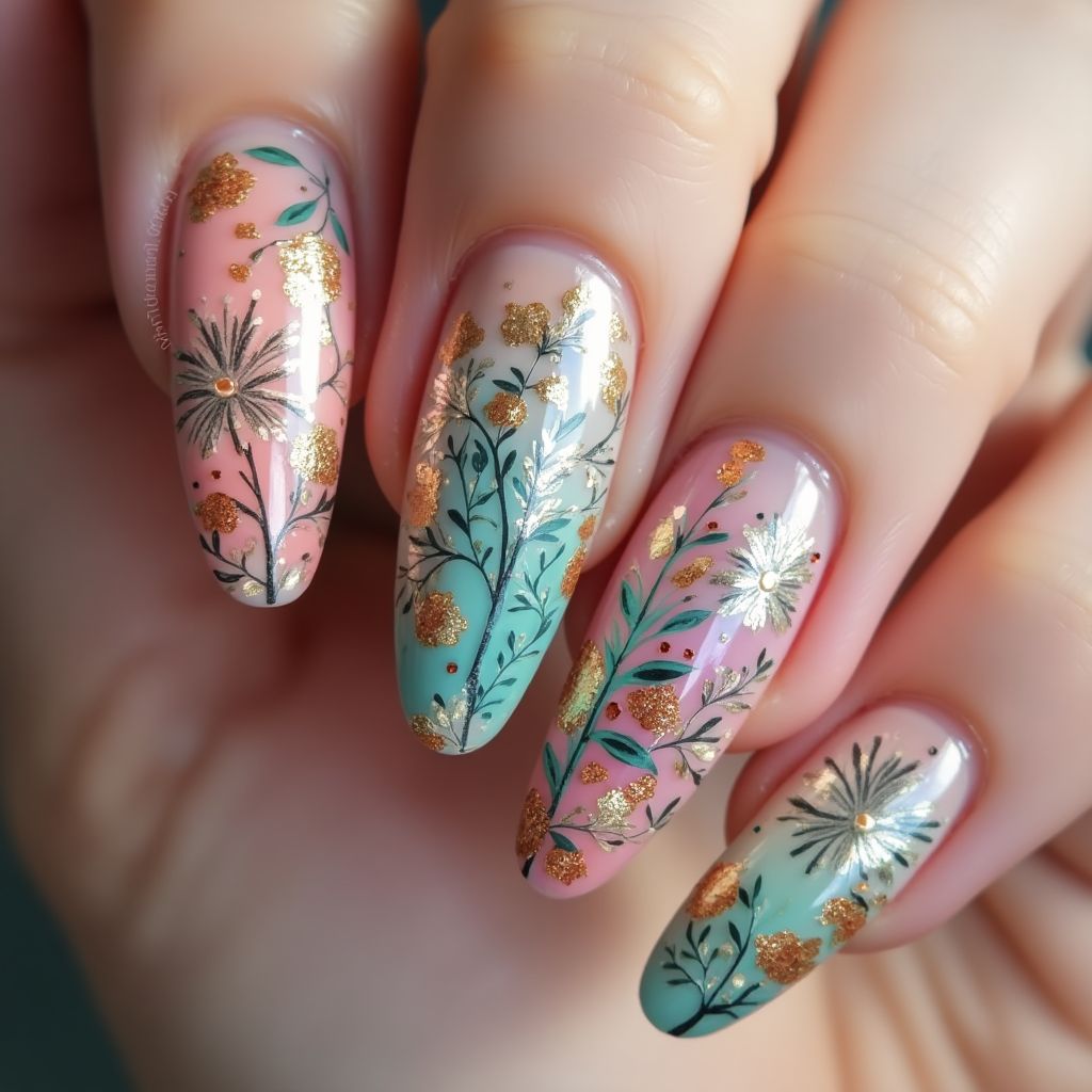 Stiletto Nail Stickers Nail Design