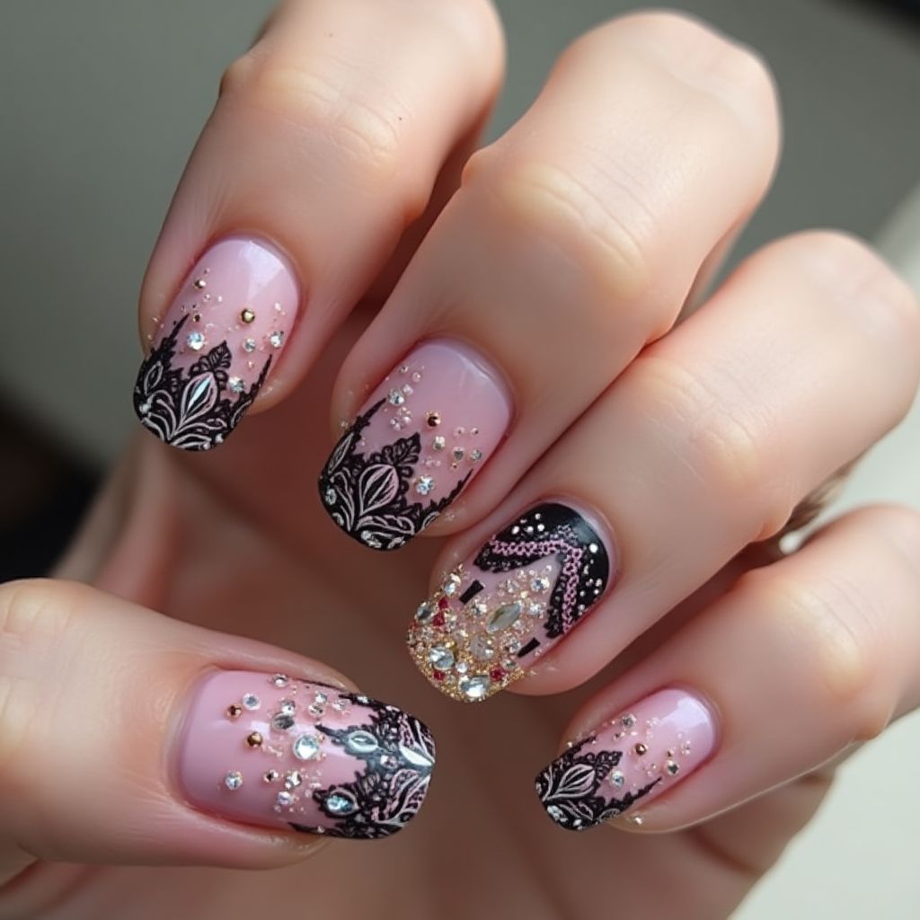 Coffin 3d nail decor Nail Design