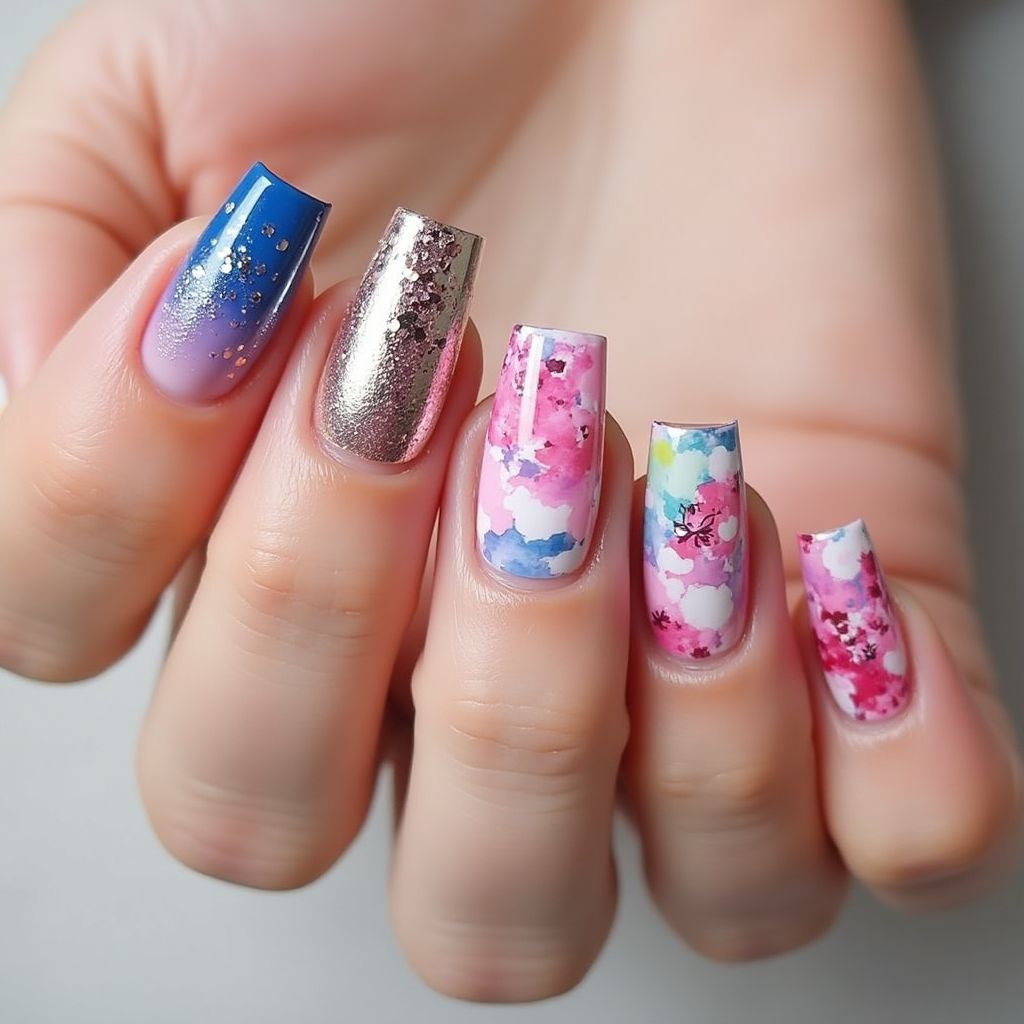 Nail Art Brushes Square Nail Design