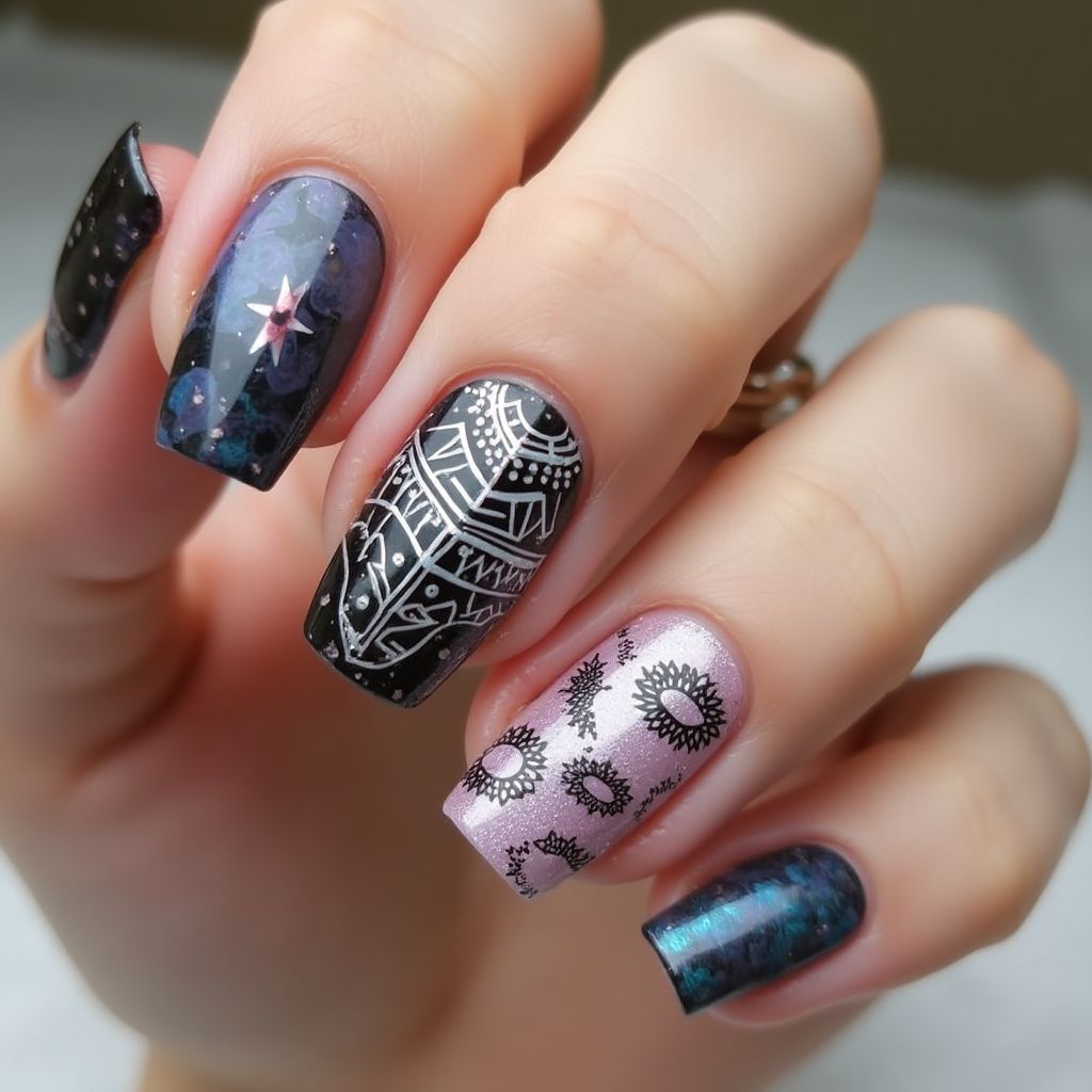 Coffin 3d Nail Decor Nail Design