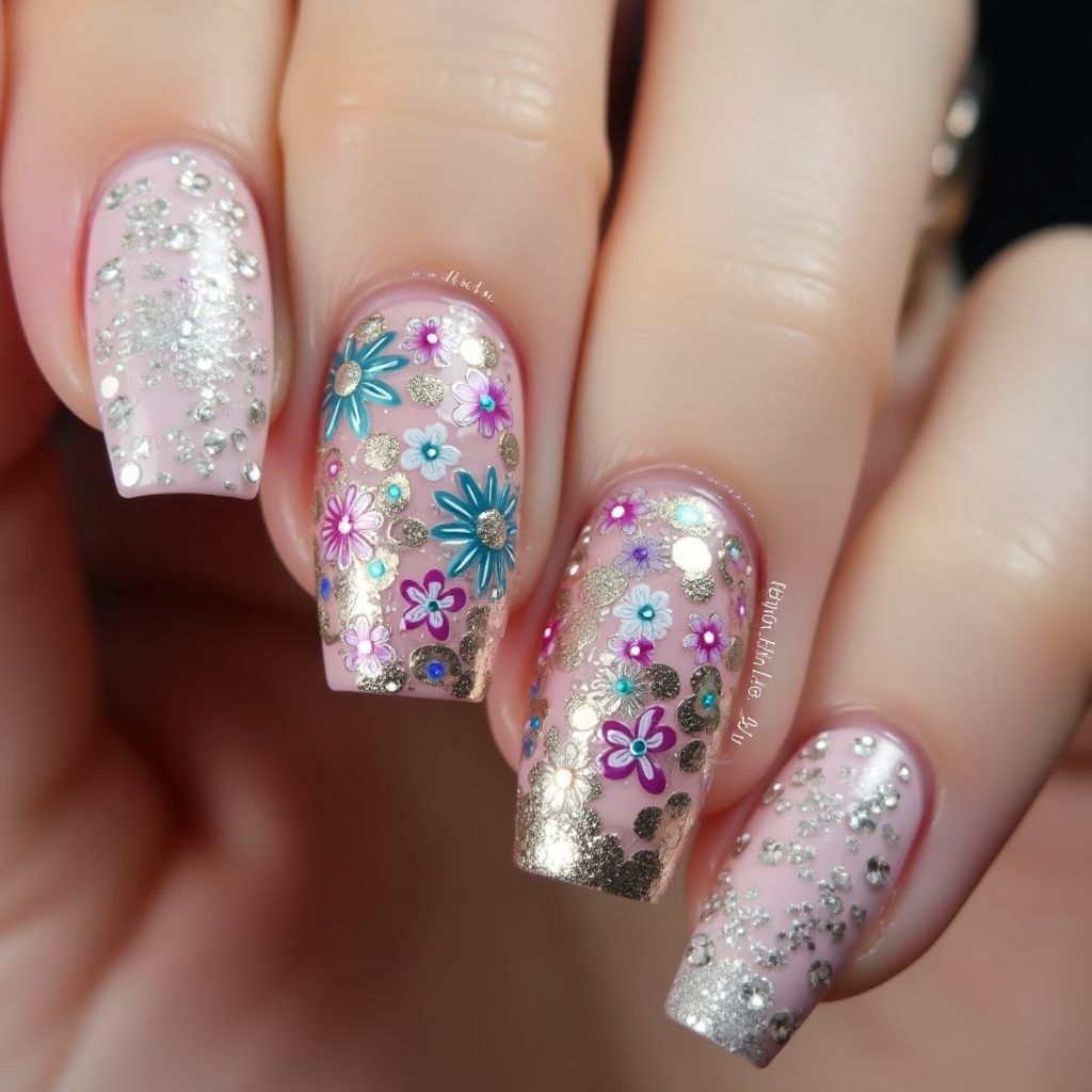 Coffin Nail Decals Nail Design
