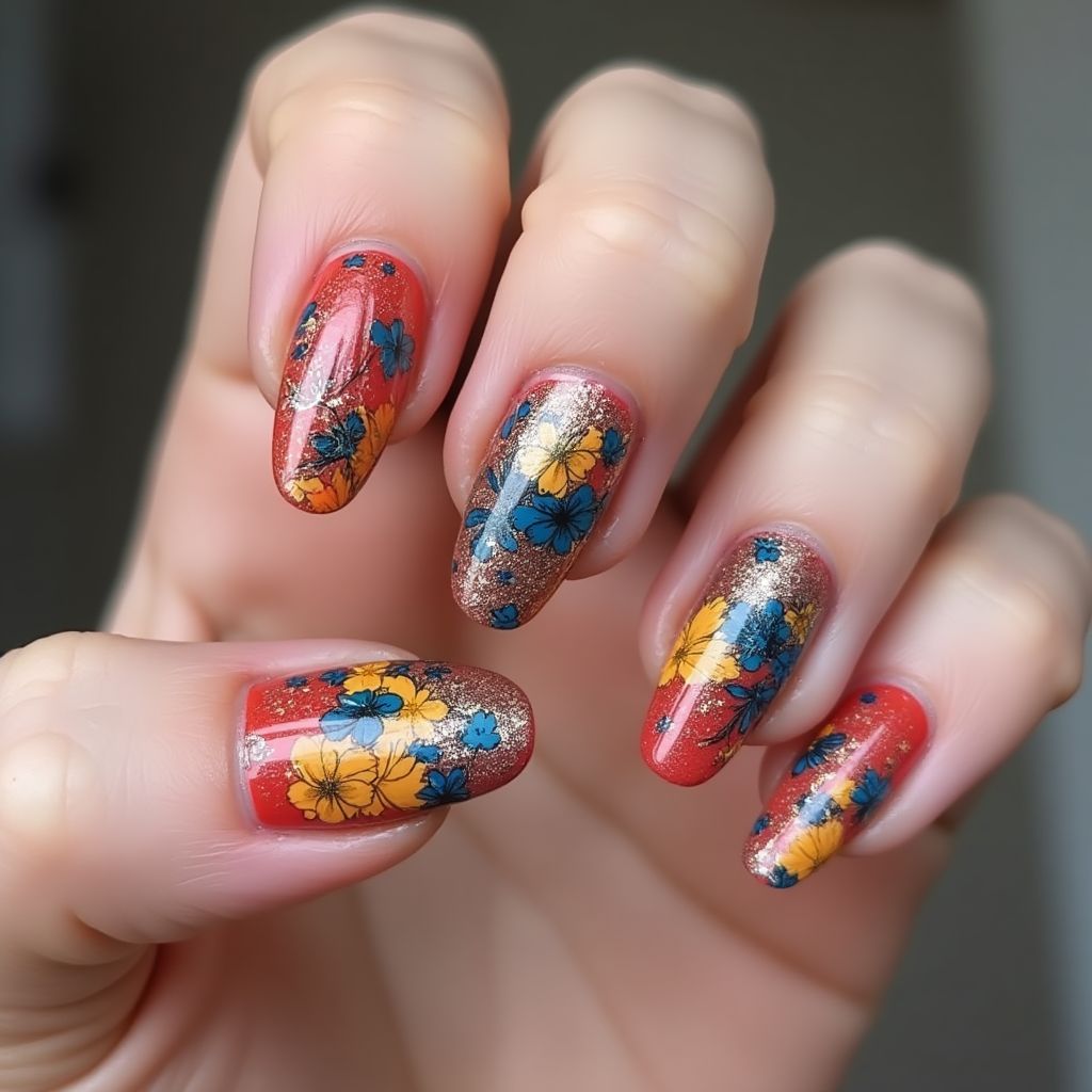 Wax Pencils Coffin Nail Design