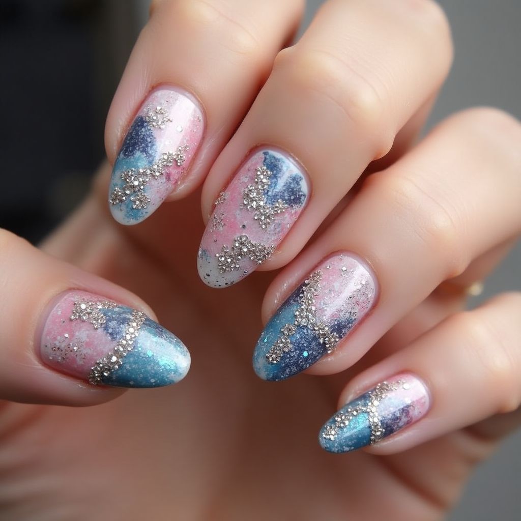 Stiletto 3d nail decor Nail Design
