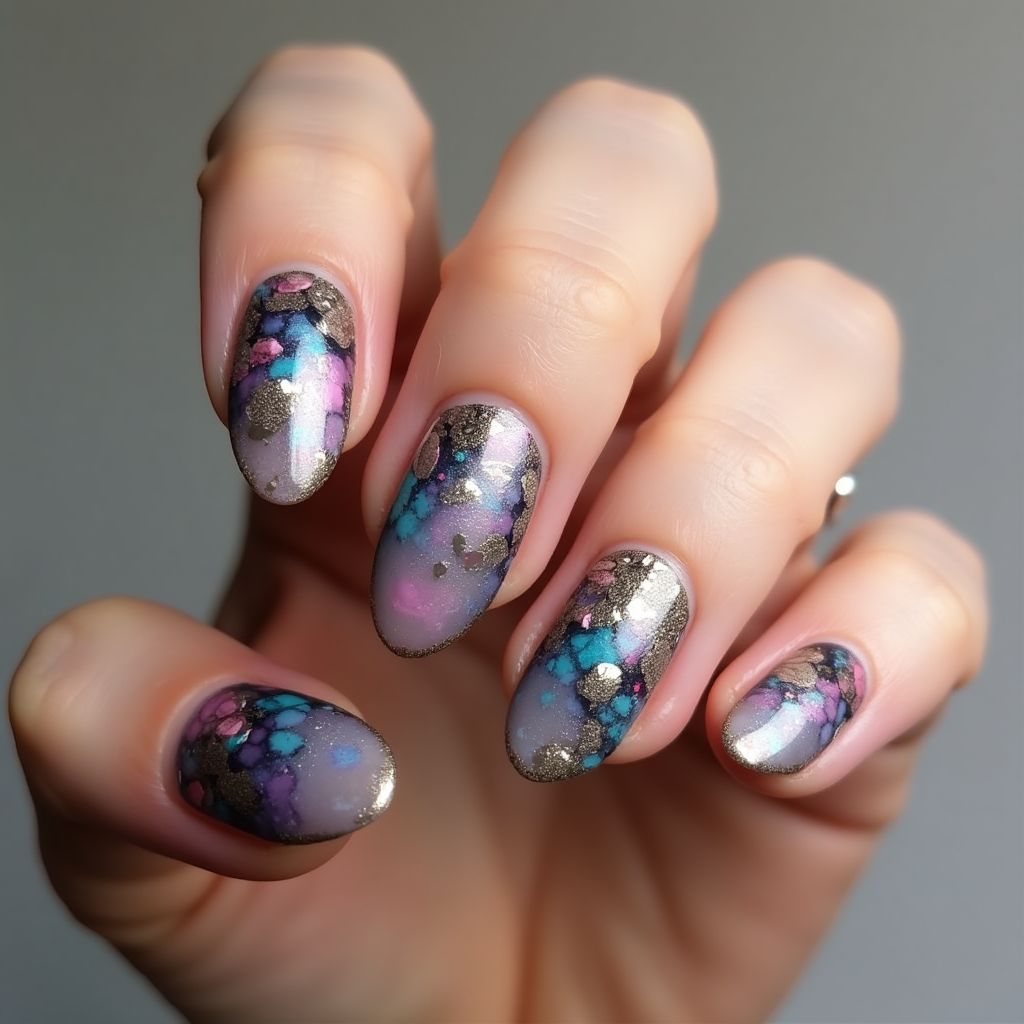 Stiletto Specialty Powders Nail Design