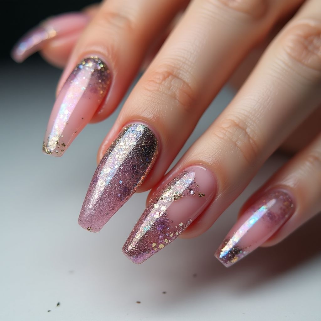 Stiletto Specialty Powders Nail Design