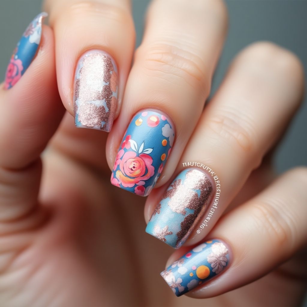 Nail polish Dotting Nail Design