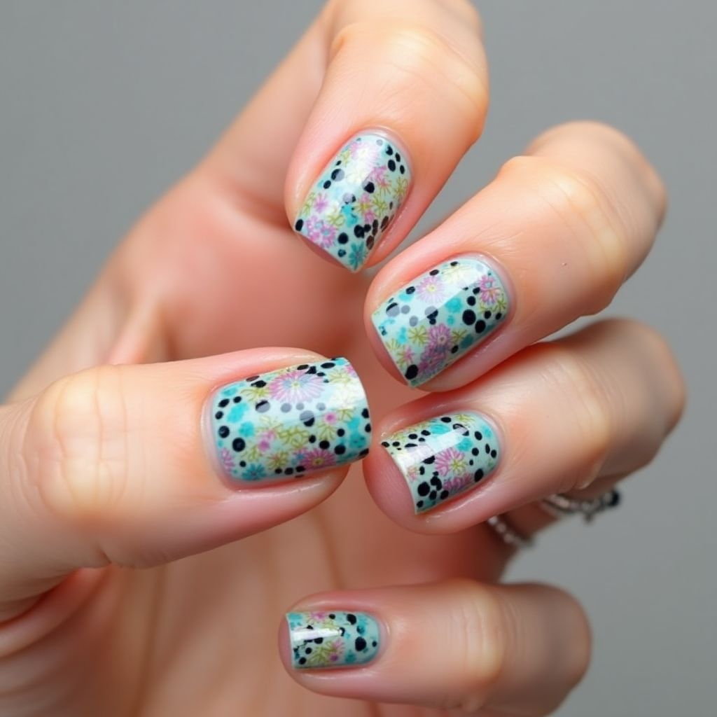 Nail Art Brushes Dotting Nail Design