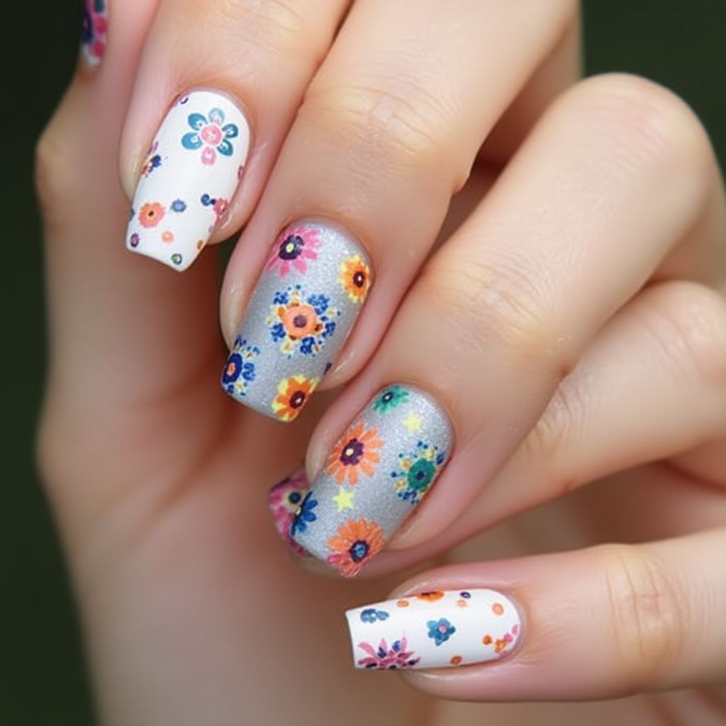 Nail Stickers Dotting Nail Design