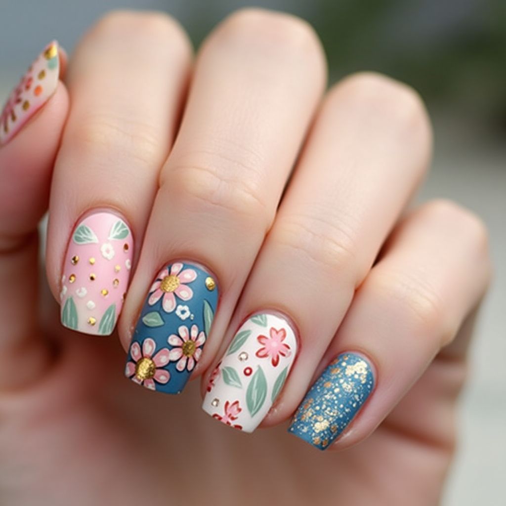 Nail Decals Dotting Nail Design