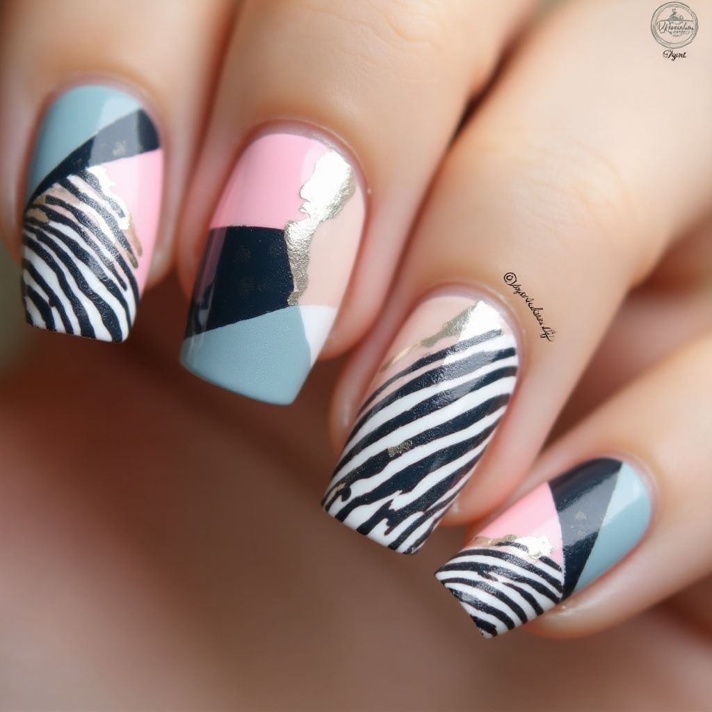 Skin Barriers Stripes And Lines Nail Design