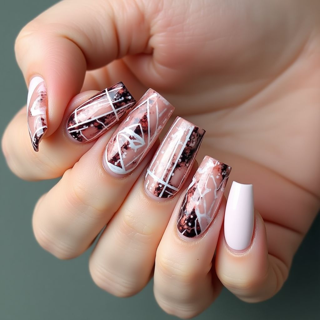 Stamping Plates Stripes And Lines Nail Design