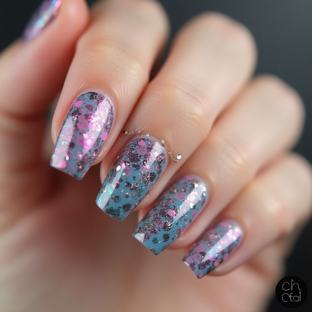 Specialty Powders Freehand Art Nail Design