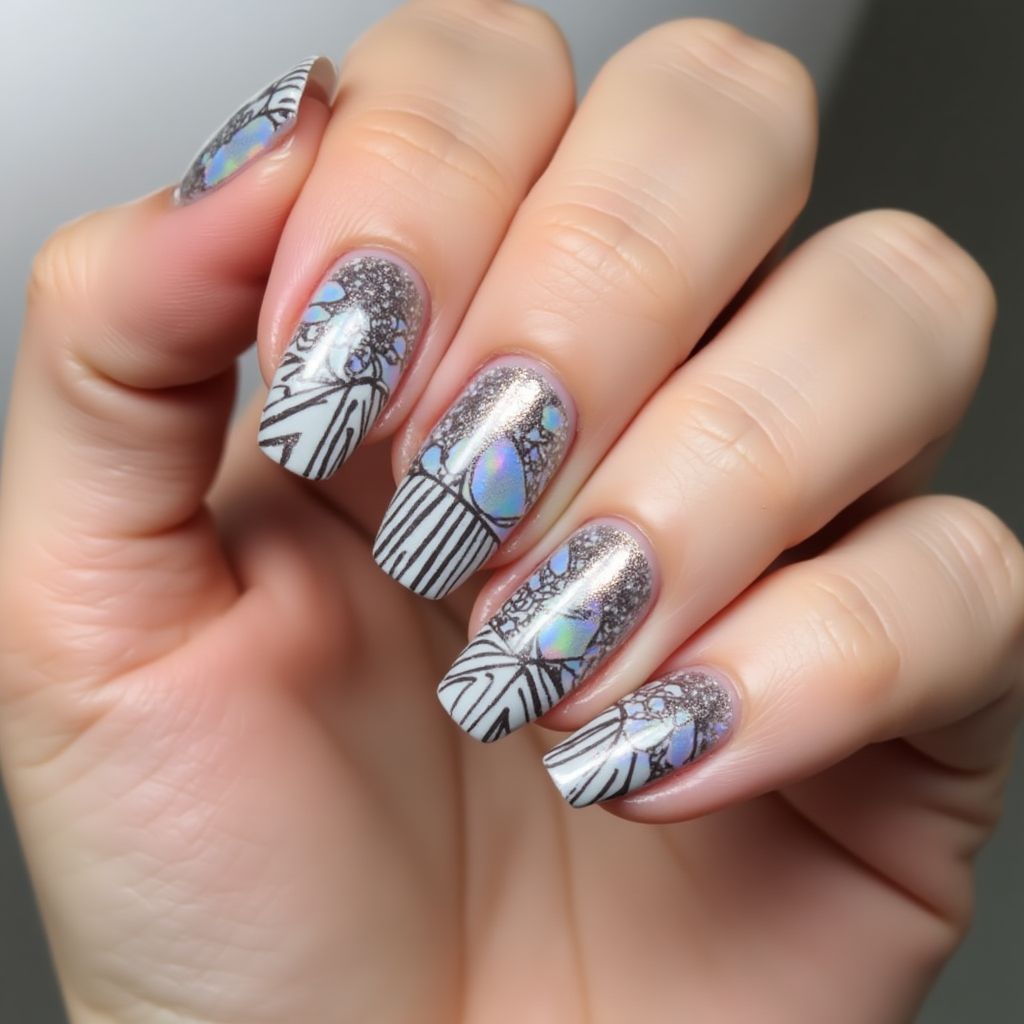 Nail Stickers Stripes And Lines Nail Design