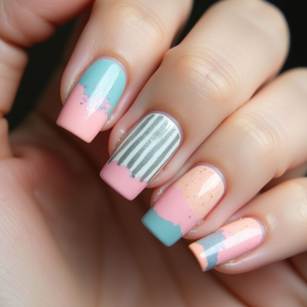 Nail polish Stripes and lines Nail Design