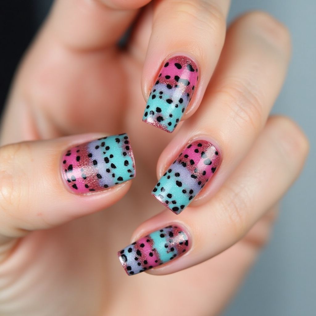 Nail Art Brushes Dotting Nail Design