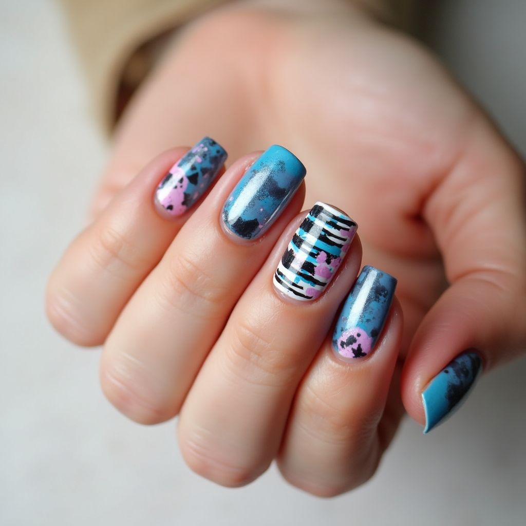 Nail Art Brushes Stripes And Lines Nail Design