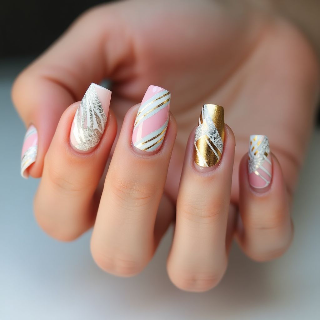 Striping Tape Stripes And Lines Nail Design