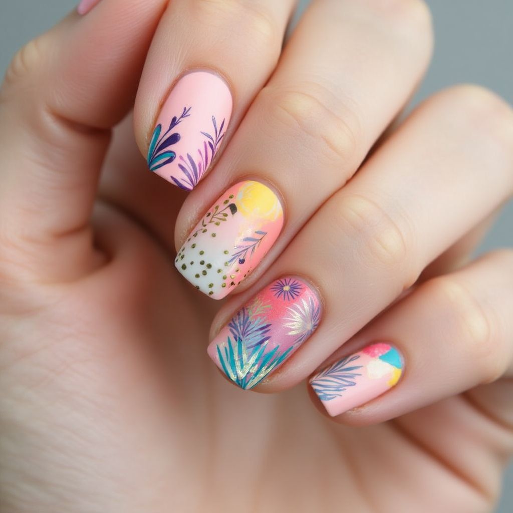 Dotting Tools Stripes And Lines Nail Design