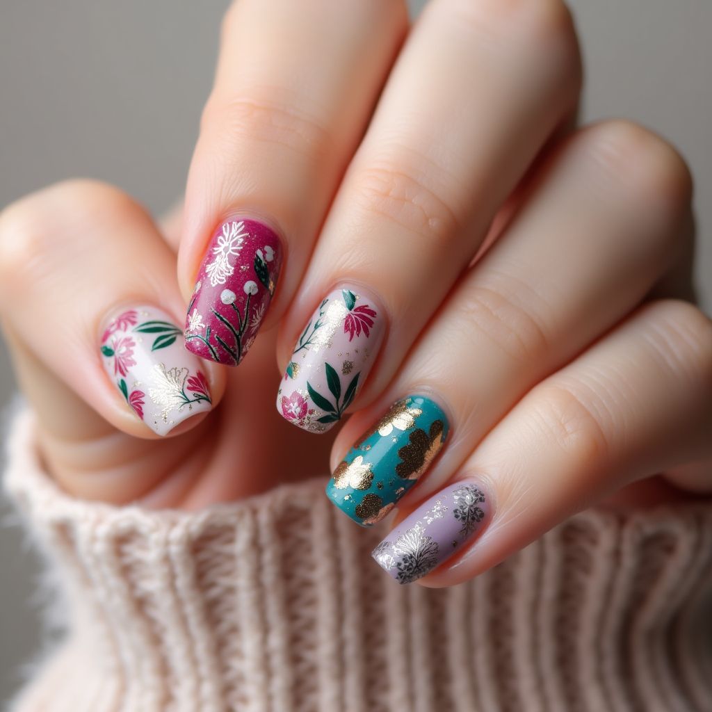Nail polish Freehand art Nail Design