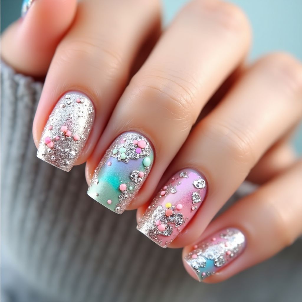 Nail Art Brushes Dotting Nail Design