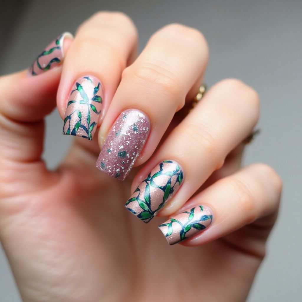 Nail Stickers Freehand Art Nail Design