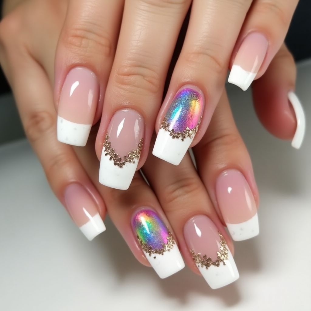 French Tip Nail Design