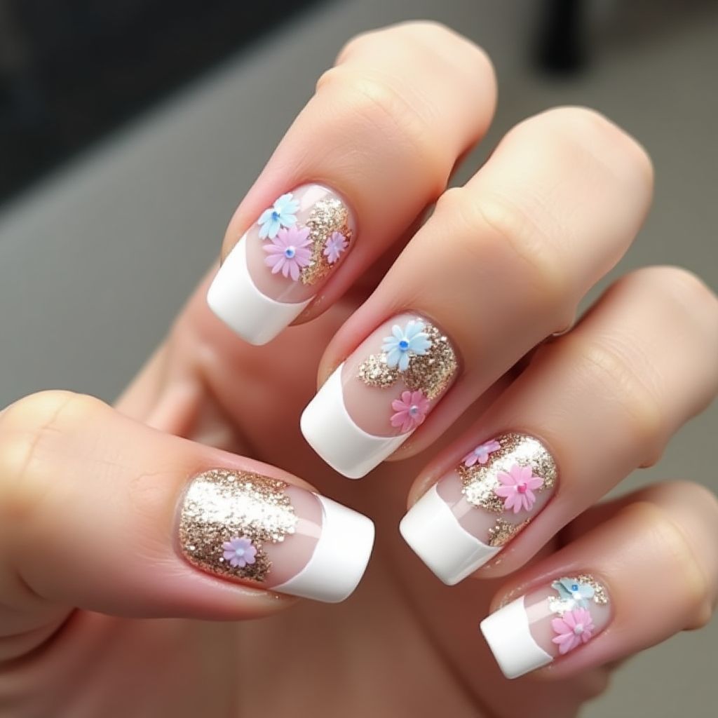 French Tip Nail Design
