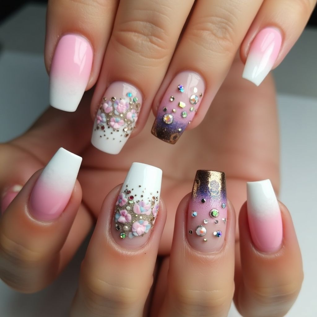 French Tip Nail Design