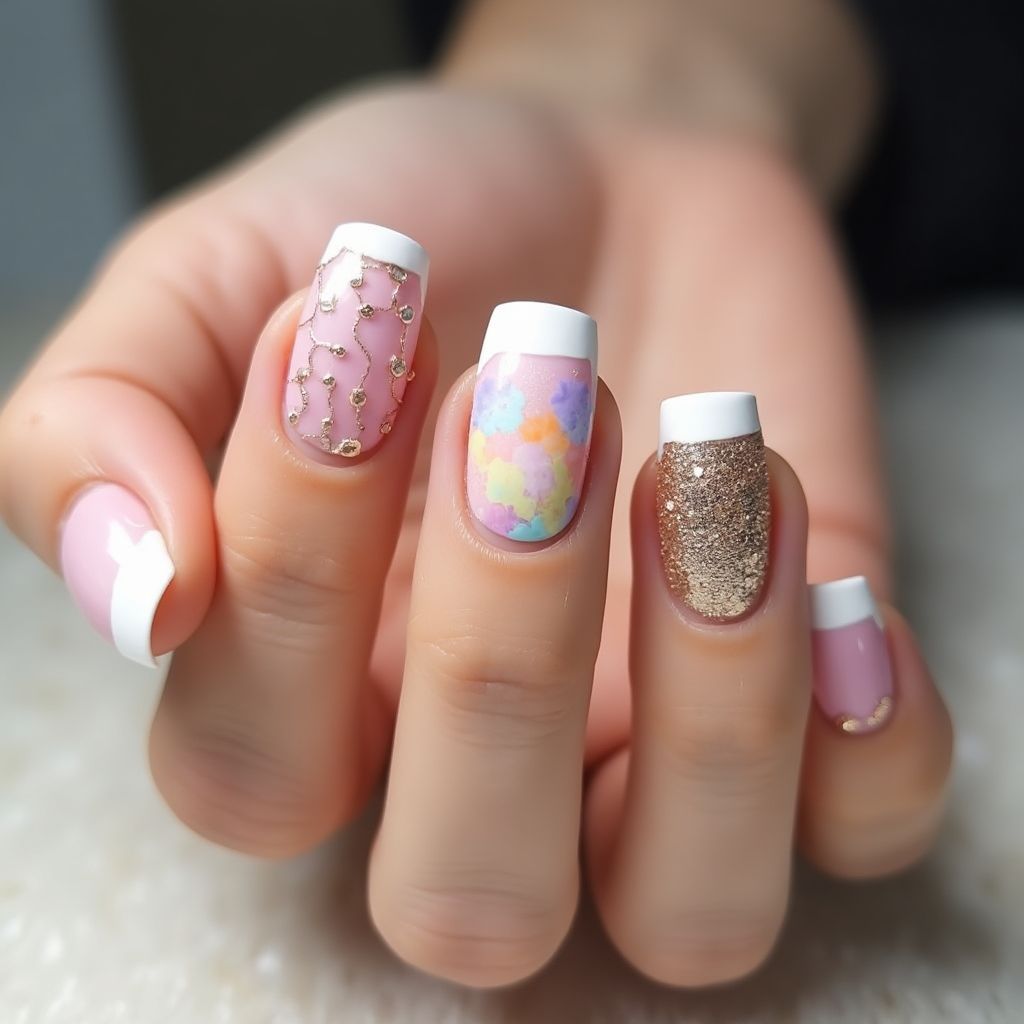 French Tip Nail Design