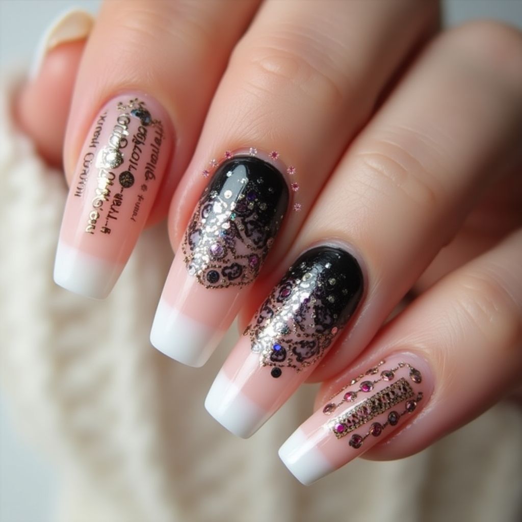 French Tip Nail Design