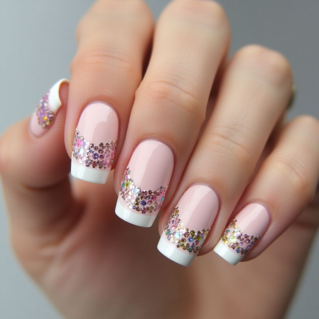 French Tip Nail Design