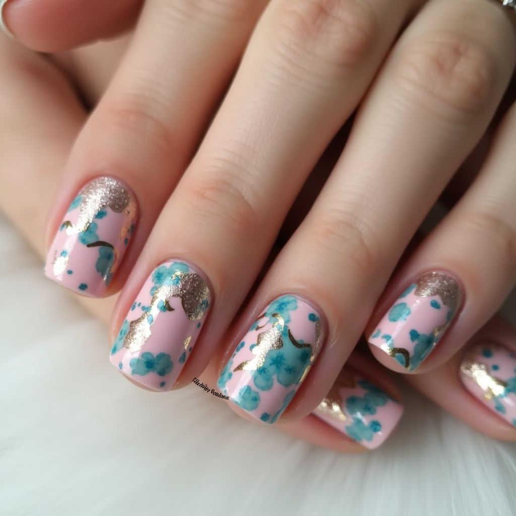 Single Finger Nail Design