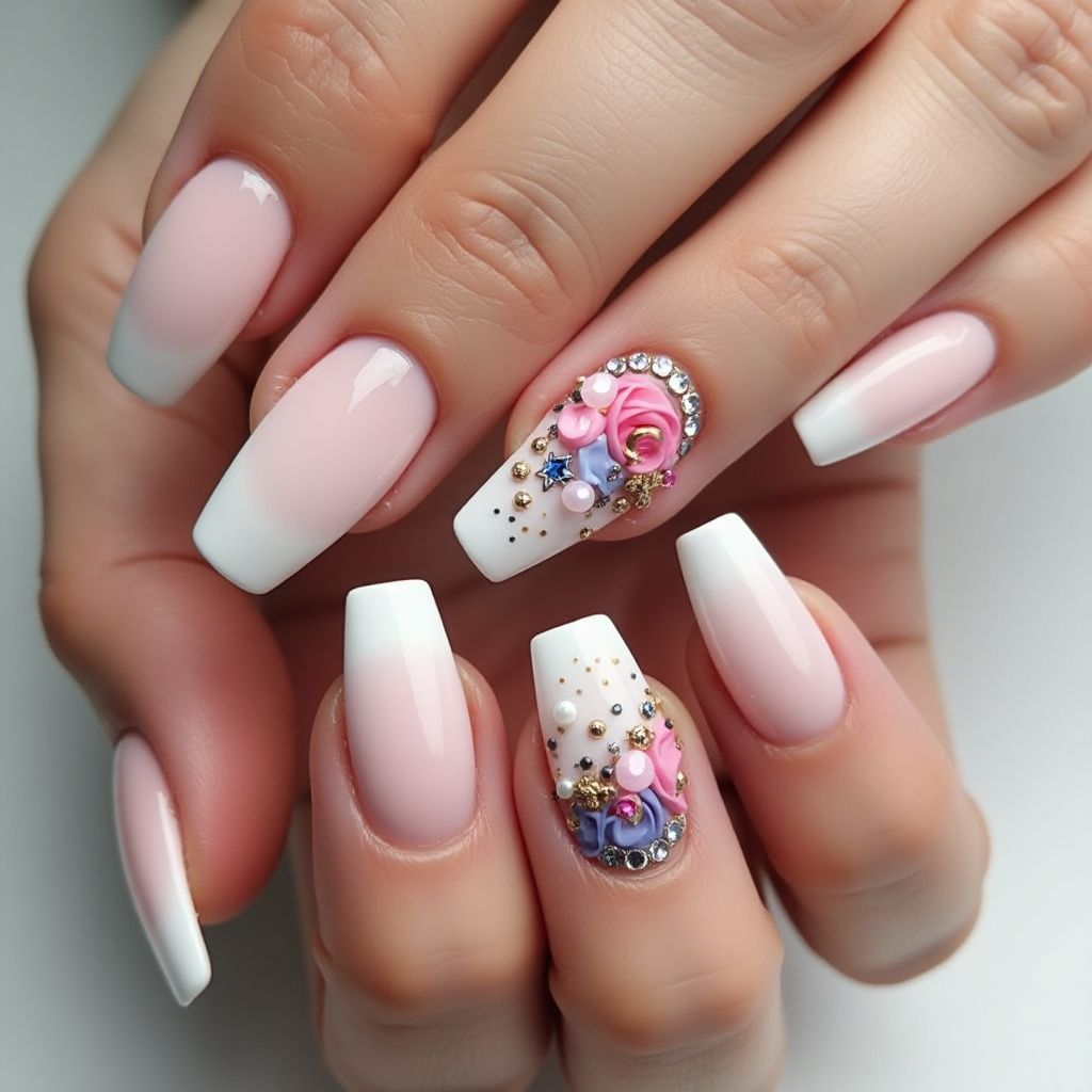 French Tip Nail Design