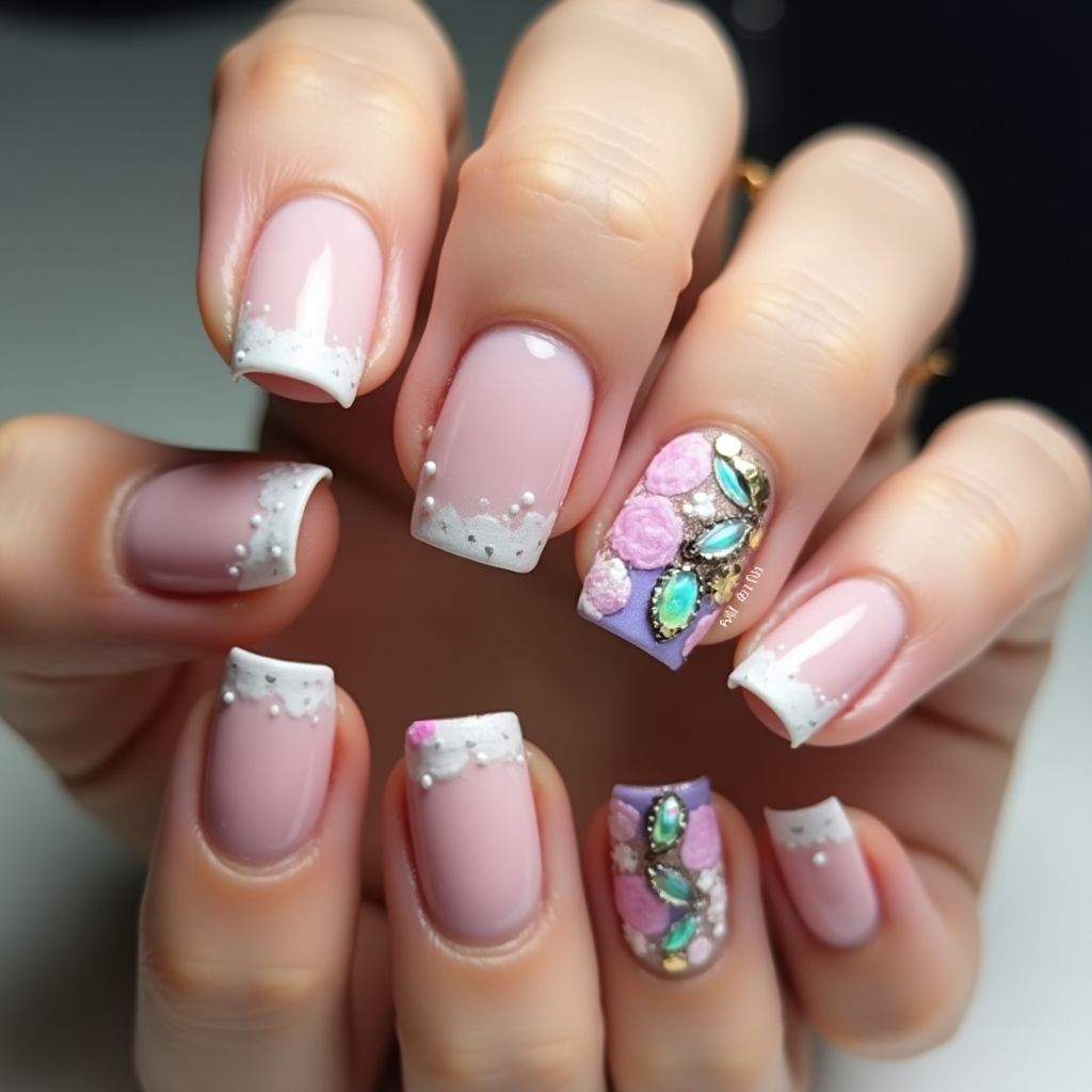 French Tip Nail Design