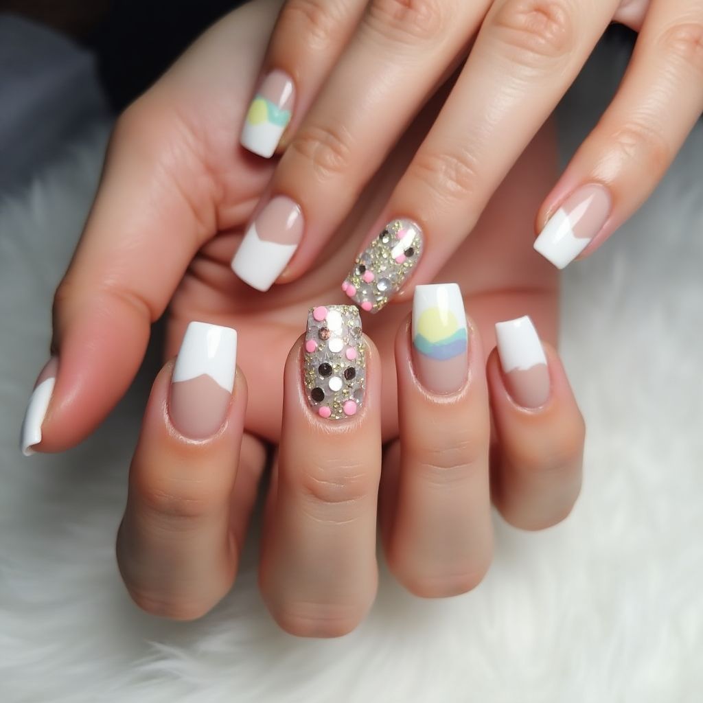 French Tip Nail Design