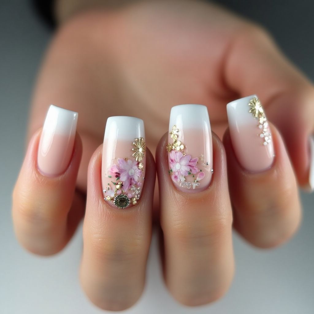 French Tip Nail Design