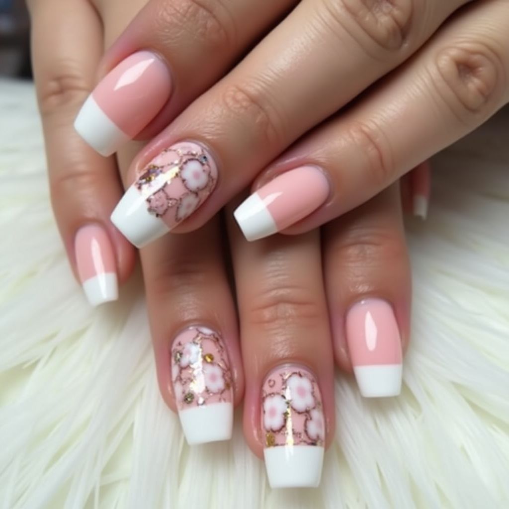 French Tip Nail Design