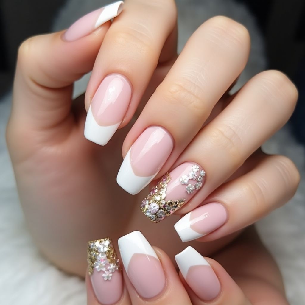 French Tip Nail Design