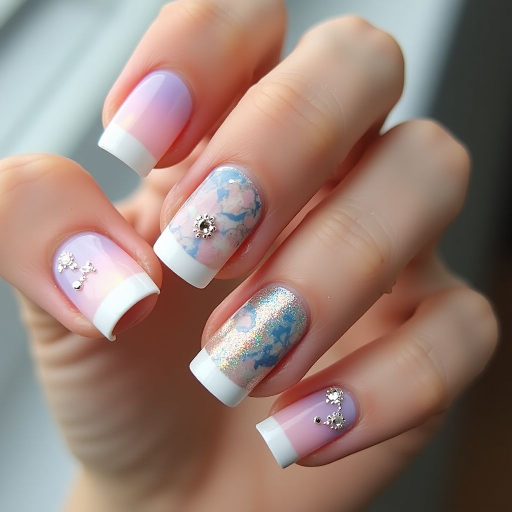 French Tip Nail Design