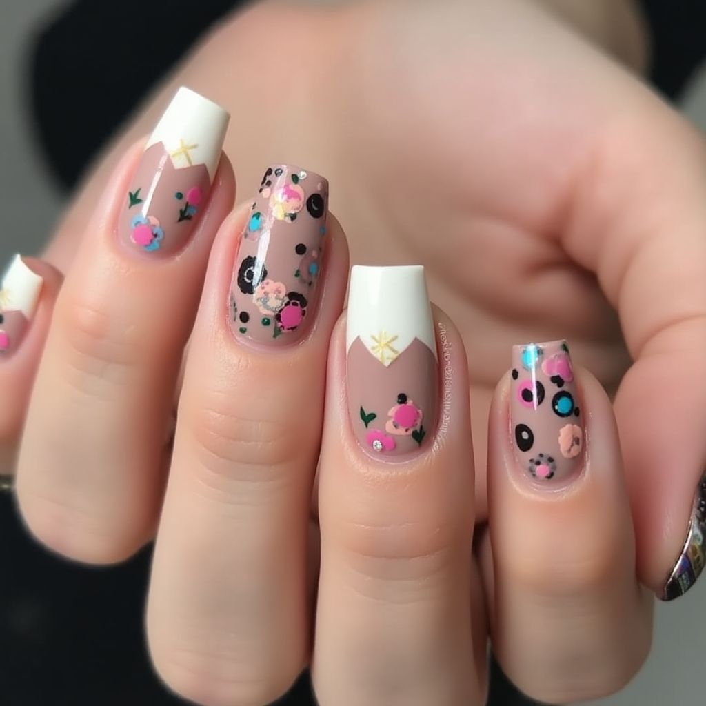 French Tip Nail Design