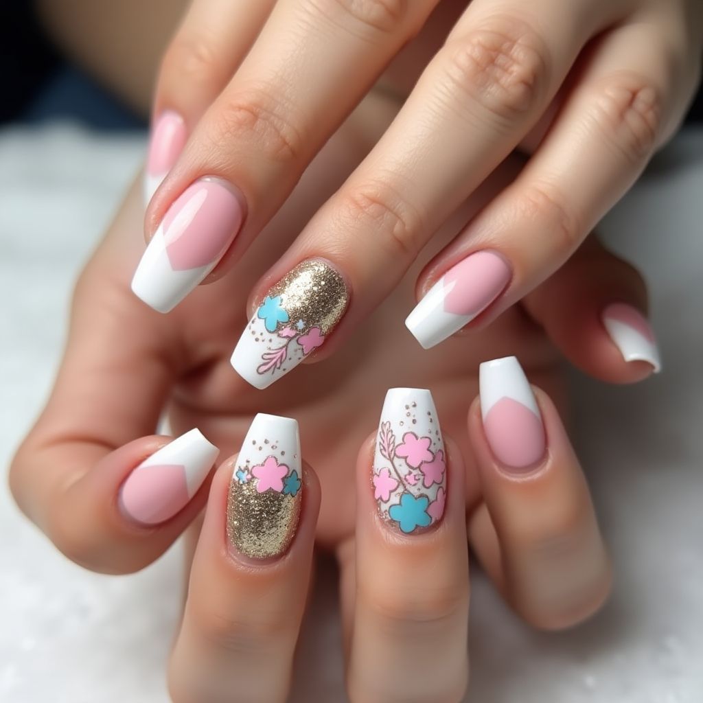 French Tip Nail Design