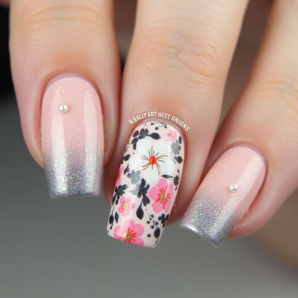Flower Nail Design