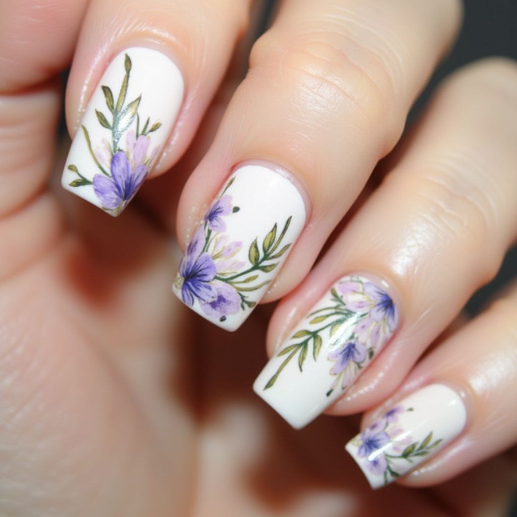 Flower Nail Design